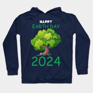 happy earth day 2024 gift april 22 Cute  Lover Rainbow Hoodie